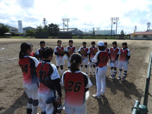 第32回石川県中学校新人大会　第三代表決定戦の模様（辰口　対　内灘）３